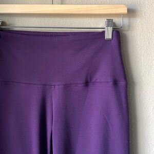 ODODOS Purple Straight Leg Pull On Pants